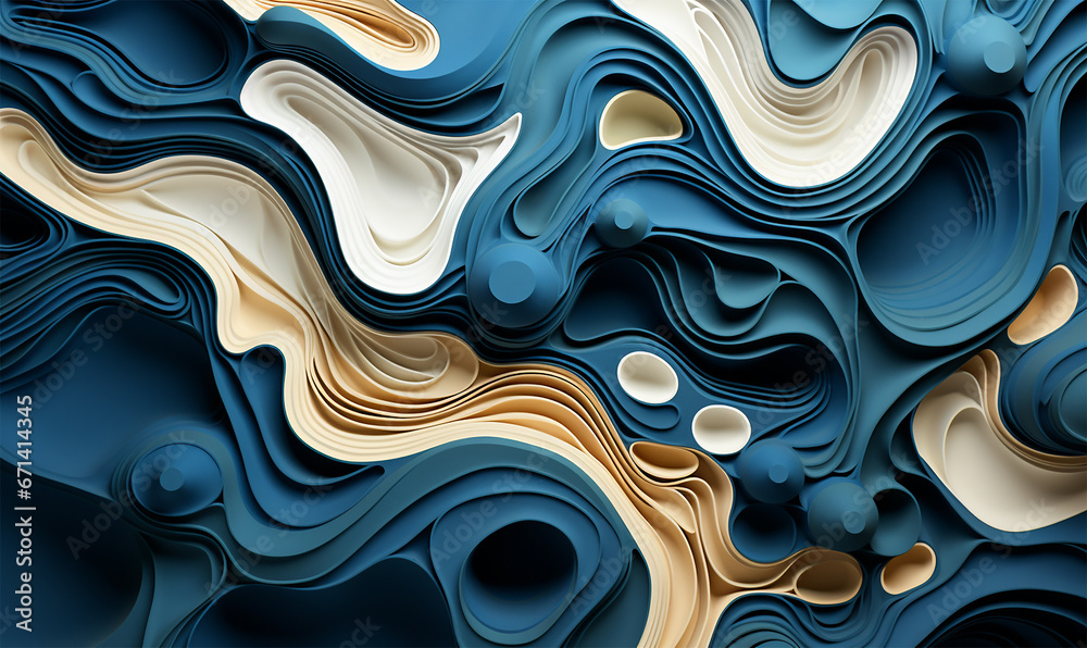abstract background reminiscent of a geological contour map