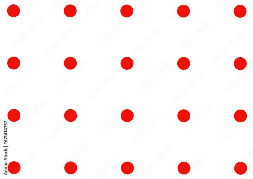 red polka dots on white red polka dots on white