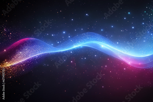 Space Lights Background