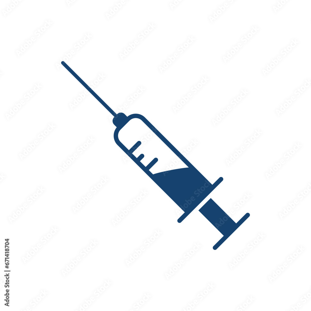 Syringe Icon Vector Design Template Syringe Icon Vector Design Template