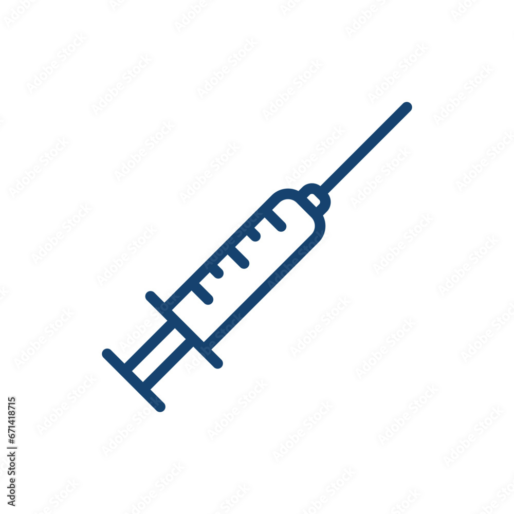 Syringe Icon Vector Design Template Syringe Icon Vector Design Template