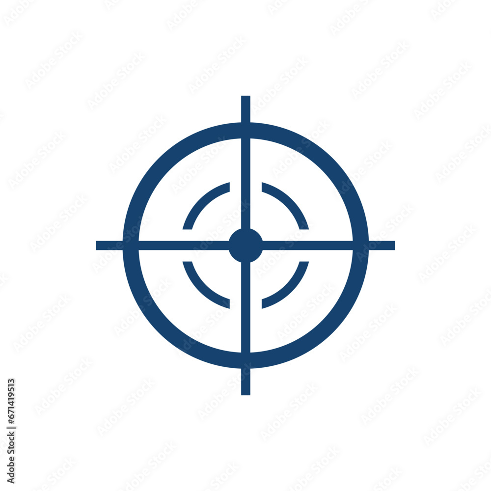 Target Icon Vector Design Template Target Icon Vector Design Template