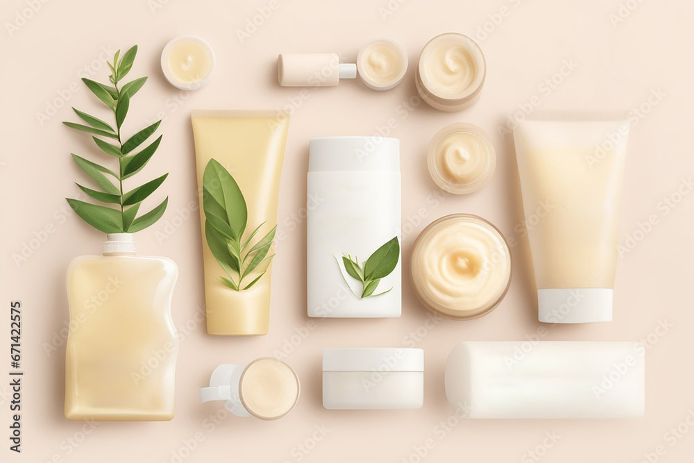 Spa products concept, spa bath background Spa products concept, spa bath background