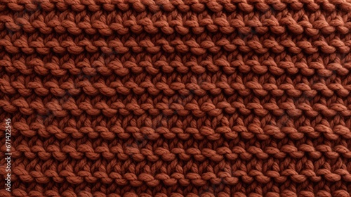 Knitted wool texture background, cozy and warm fabric patterned surface. Generative AI