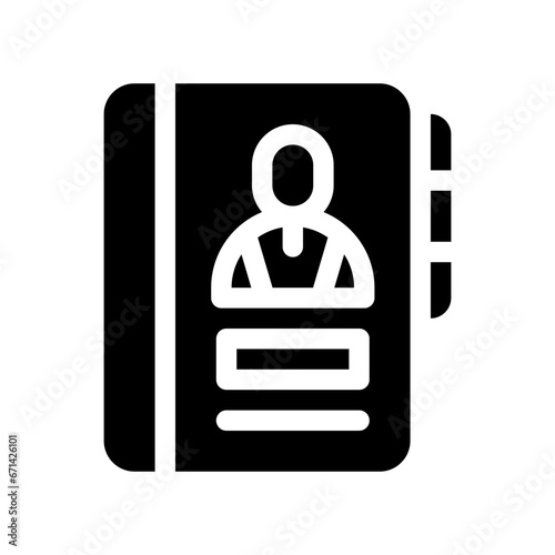 people glyph icon