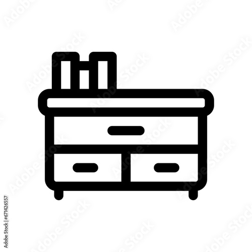 drawers line icon