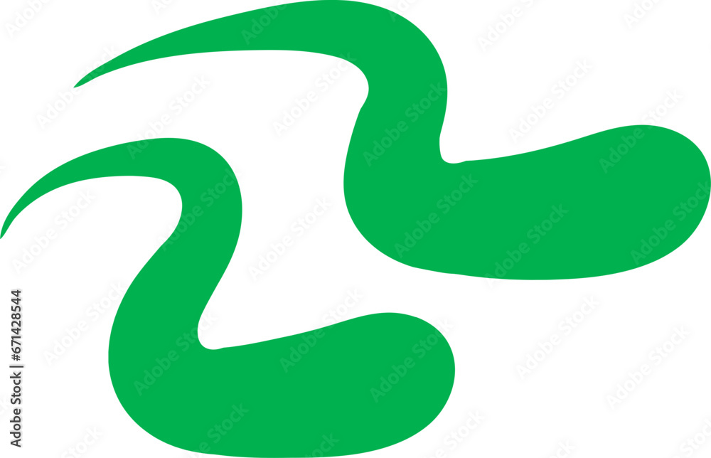 Naklejka premium brutalist abstract geometric shape