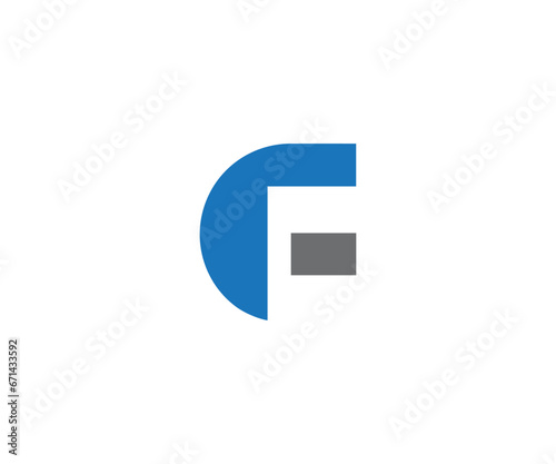 F logo design vector