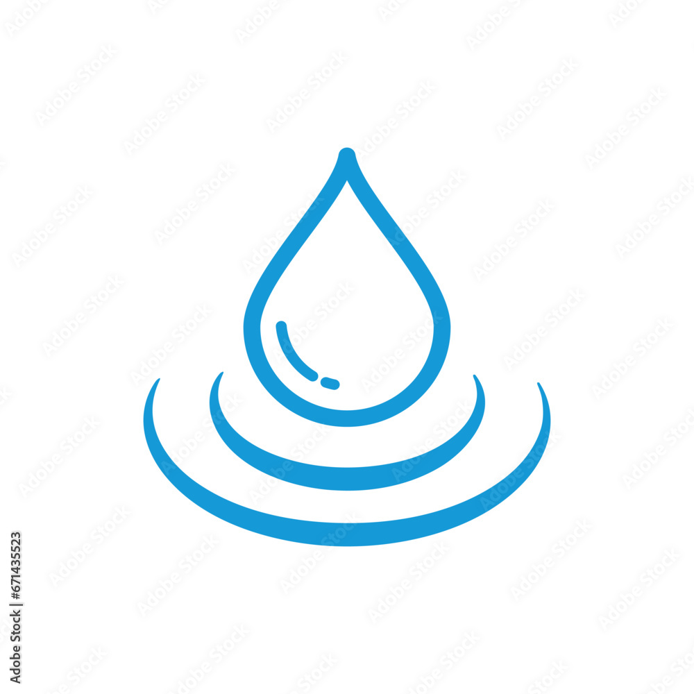 Water Drop Icon Vector Design Template Water Drop Icon Vector Design Template