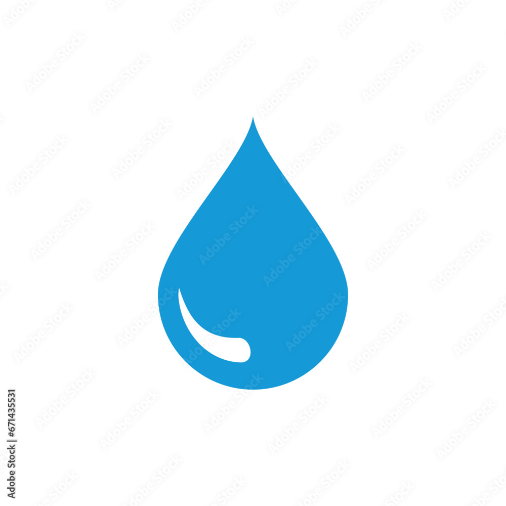 Water Drop Icon Vector Design Template Water Drop Icon Vector Design Template