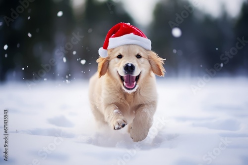 愛犬とのクリスマス