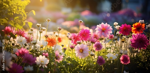 flowers in the garden © M