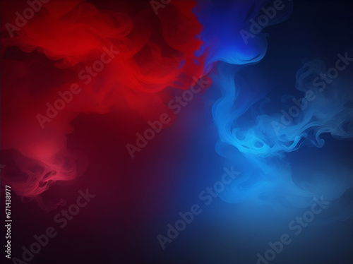 Abstract background with smoke line. abstract smoke background, , red and blie smoke effect  wallpaper, web wallpaper. photo