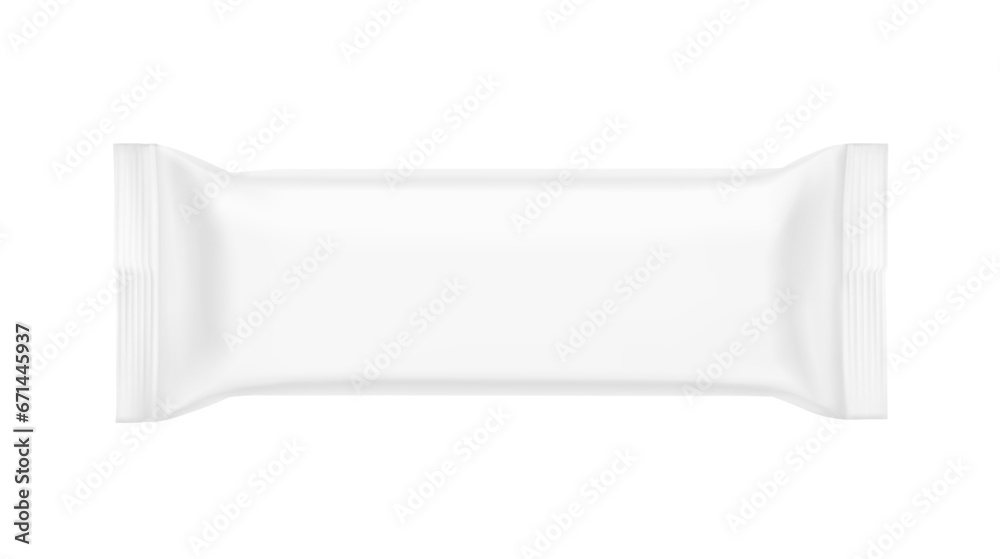 Blank snack bar mockup. Vector illustration isolated on white background. It can be used in the adv, promo, package, etc. EPS10. Blank snack bar mockup. Vector illustration isolated on white background. It can be used in the adv, promo, package, etc. EPS10.
