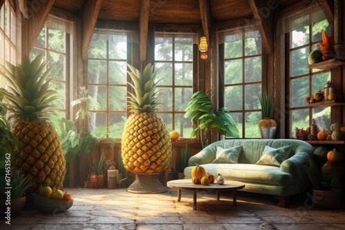 Pineapple Bohemian A Quirky and Creative Interior Design