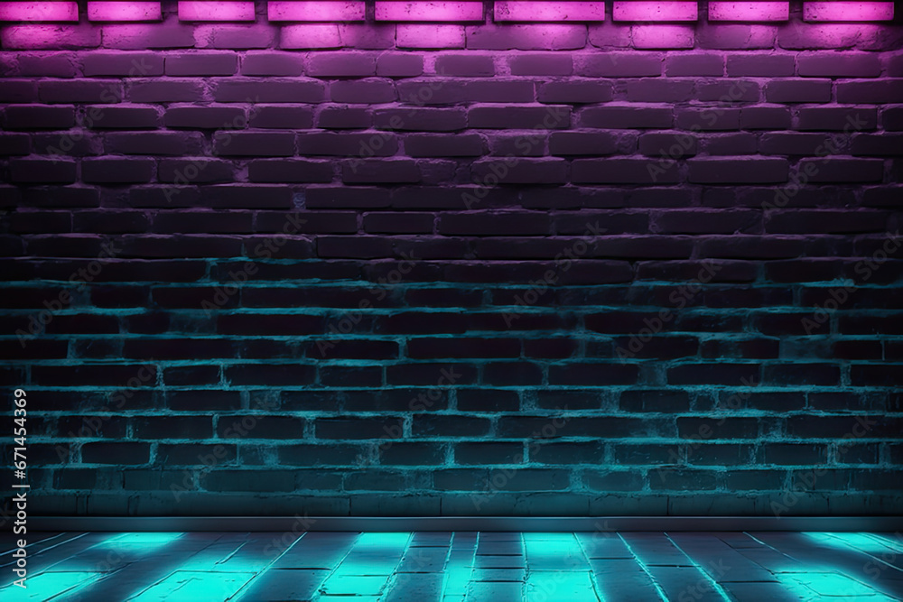 neon light wall
