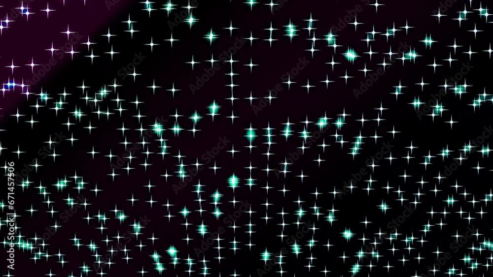 Abstract glowing star looping background Abstract glowing star looping background