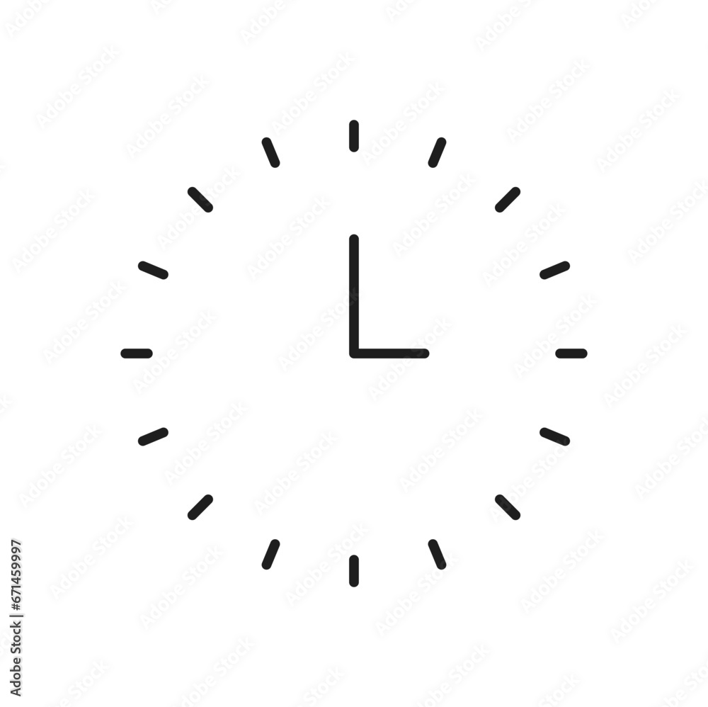Retro wall watch with face and hands isolated outline icon. Vector timepiece with dial, clock timer outline icon. Alarm rotating hands, time sign Retro wall watch with face and hands isolated outline icon. Vector timepiece with dial, clock timer outline icon. Alarm rotating hands, time sign