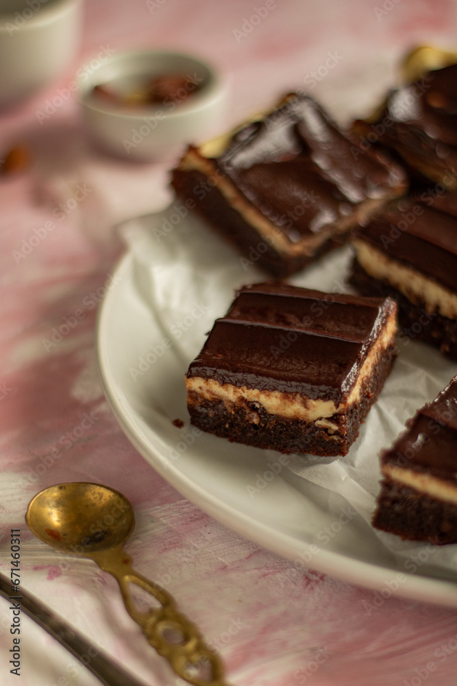 Ciasto czekoladowe brownie Ciasto czekoladowe brownie