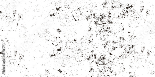 Black and white Dust overlay distress grungy effect paint. Black and white grunge seamless texture. Dust and scratches grain texture on white and black background. 