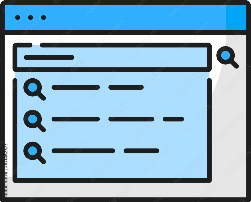 Text autocomplete. SERP icon. Search engine result page, website using automation and optimization, search engine text autocomplete technology linear vector symbol, SERP thin line pictogram or sign Text autocomplete. SERP icon. Search engine result page, website using automation and optimization, search engine text autocomplete technology linear vector symbol, SERP thin line pictogram or sign