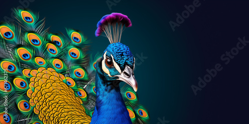 Bright and colorful animal poster.