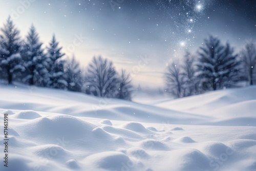 winter space of snow © HalilKorkmazer
