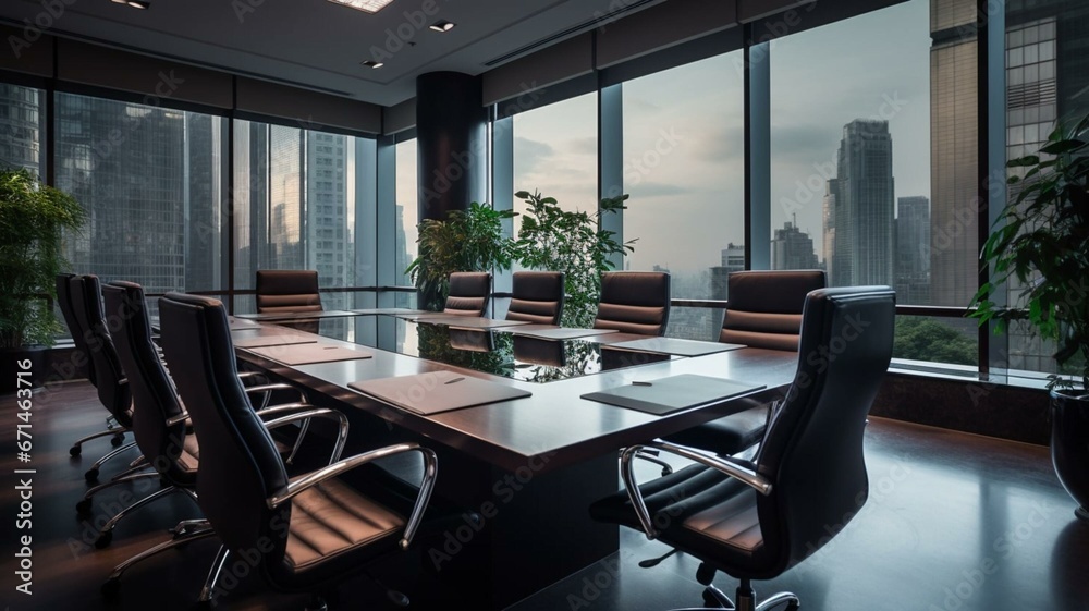 Fototapeta premium Office board room