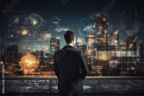 Business development inovation concept Generative ai