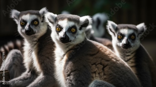 Portrait of  Lemur Catta