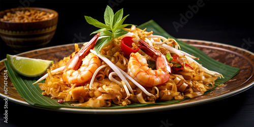 tasty fresh shrimp pad thai © Melinda Nagy