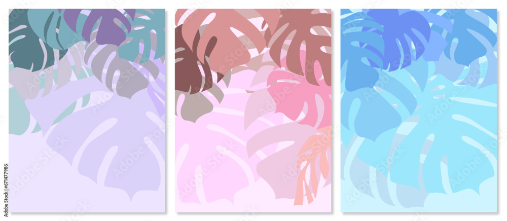 Leafs abstract background Leafs abstract background