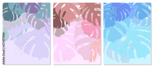 Leafs abstract background