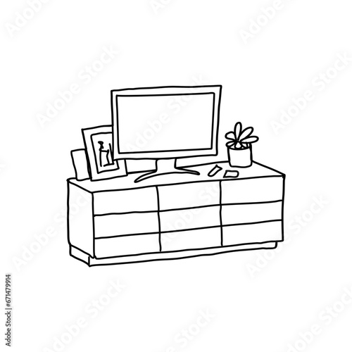 storage furniture with drawers, chest of drawers, nightstand,