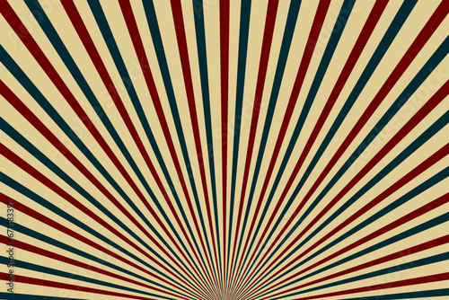 classic vintage rays sunburst retro background