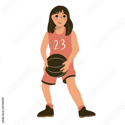 girl with basketball, woman playing basketball, woman basketball, woman sport, sport woman, woman athlete
