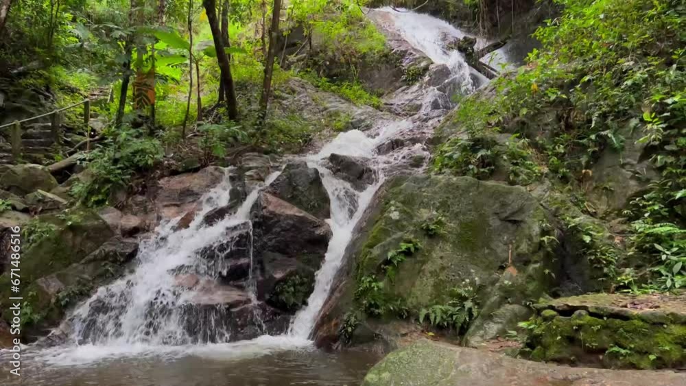 Mae Kam Pong waterfall scenery in Chiang Mai, Thailand Mae Kam Pong waterfall scenery in Chiang Mai, Thailand