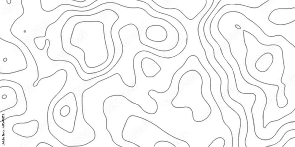 Abstract topographic contours map background, Black and white background. Abstract white pattern topography vector background . The topographic map contour in lines and contours isolated transparent.