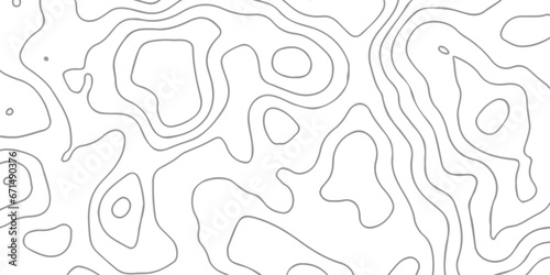 Abstract topographic contours map background, Black and white background. Abstract white pattern topography vector background . The topographic map contour in lines and contours isolated transparent.