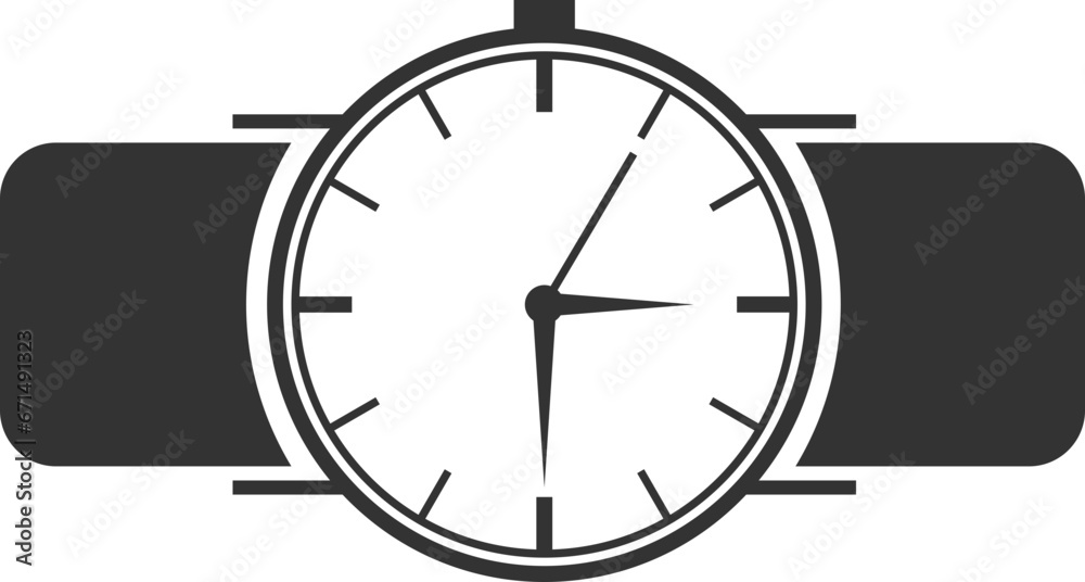 Hand wrist watch icon. Wristwatch vector. Hand wrist watch icon. Wristwatch vector.