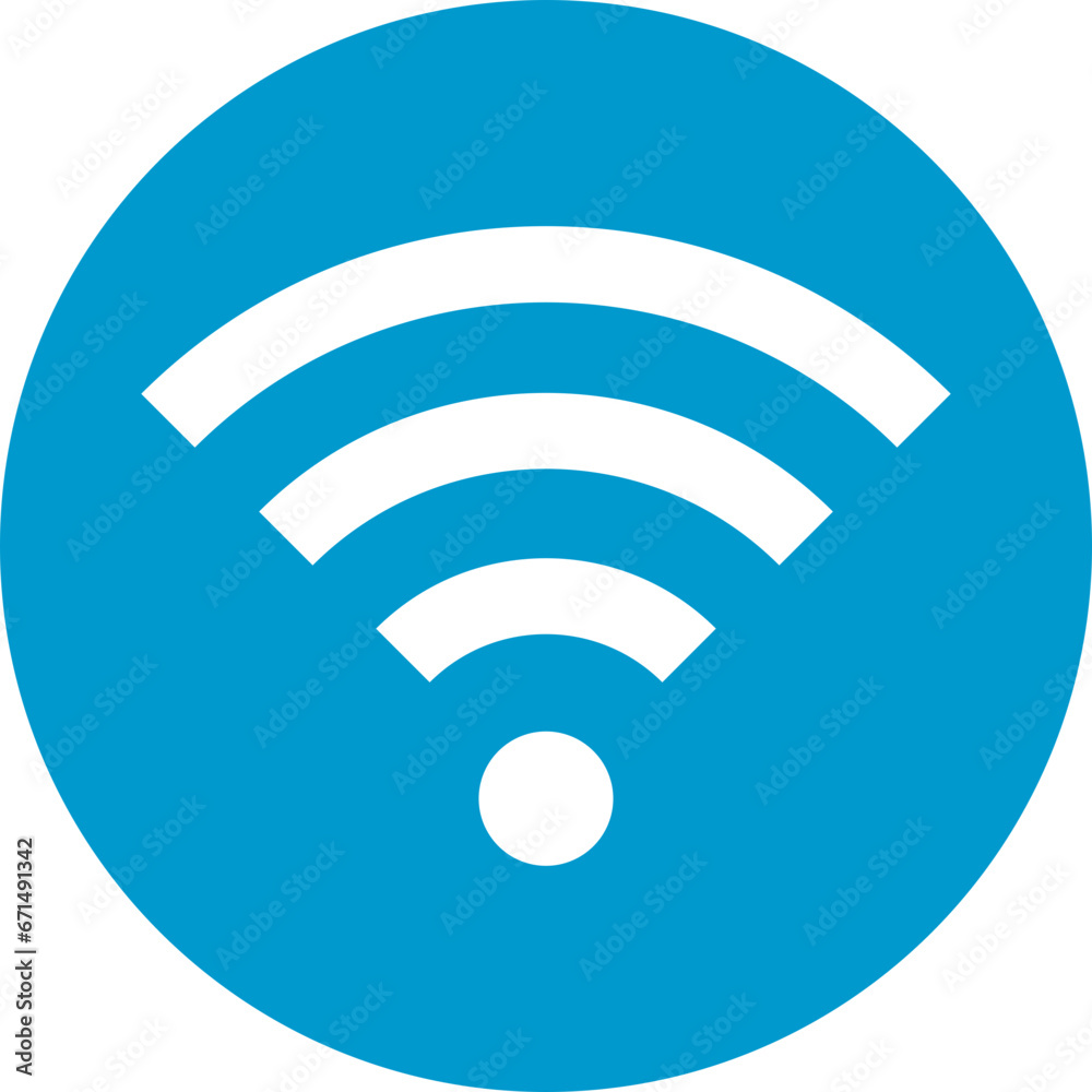 Wi Fi symbol signal connection. Vector wireless internet technology sign. Wifi network communication icon. Wi Fi symbol signal connection. Vector wireless internet technology sign. Wifi network communication icon.