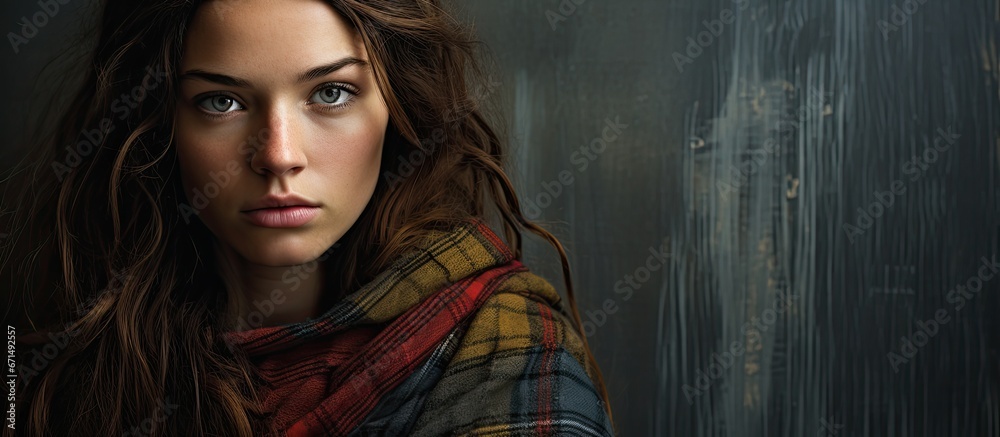 Fototapeta premium Woman from Scotland