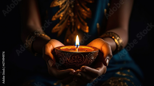 Diwali is the festival of lights in india