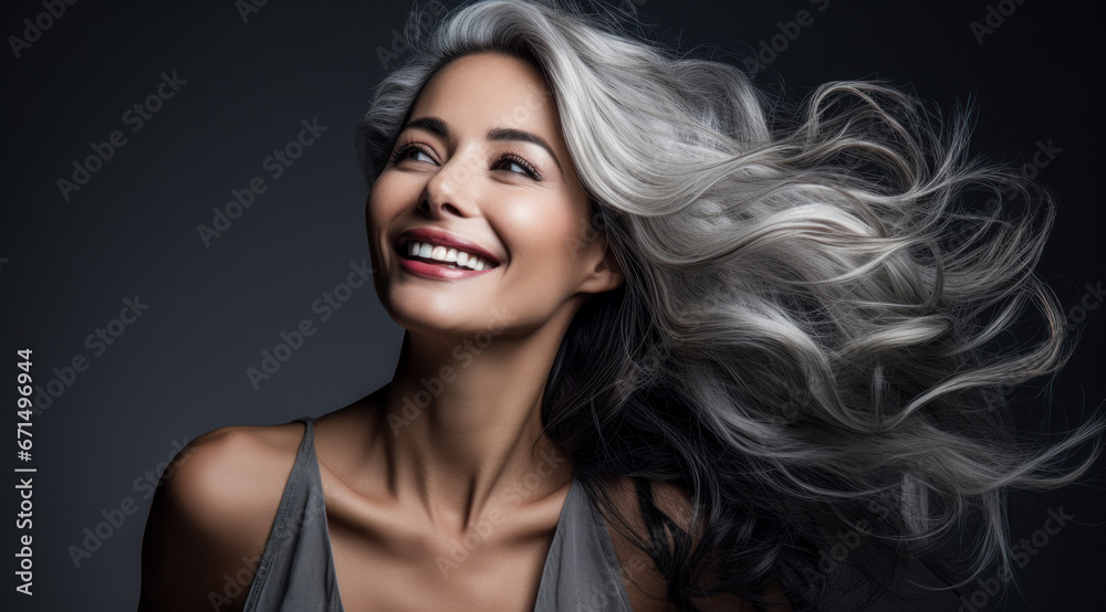 Attractive Woman in the Best Age as a Symbol of a New Time Wallpaper Background Magazine Cover Digital Art Attractive Woman in the Best Age as a Symbol of a New Time Wallpaper Background Magazine Cover Digital Art