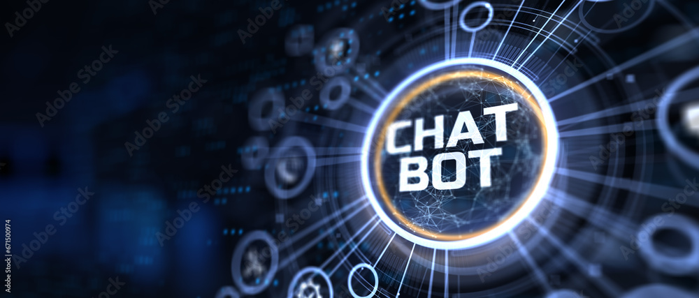 Chat bot robotic business service process automation RPA concept. Chat bot robotic business service process automation RPA concept.