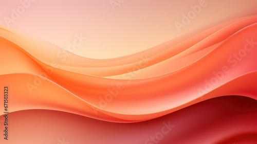 abstract orange waves background