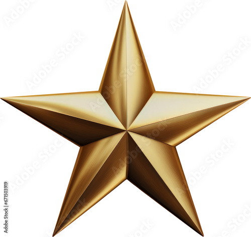 Gold star transparent background PNG clipart