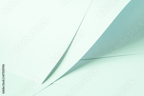 Large sheets of A1 paper. Light green color. Illustration.