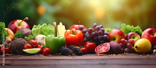 Fresh fruits mixed.Tasty fruits background