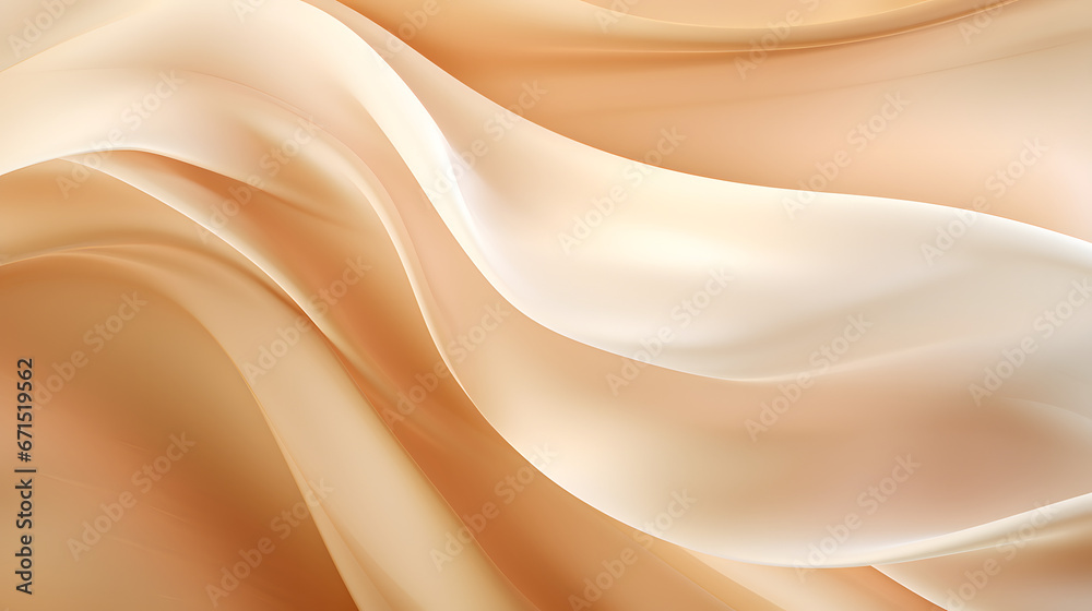 Elegant Silk Wave Background. Generative AI. Elegant Silk Wave Background. Generative AI.